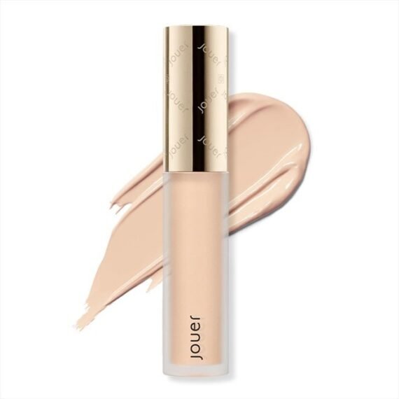 Essential High Coverage Liquid Concealer - Brightening Concealer - Color Corrector for Under Eye Dark Circles, Spot Coverage, and Eye Primer - Soft Matte Finish, Creme