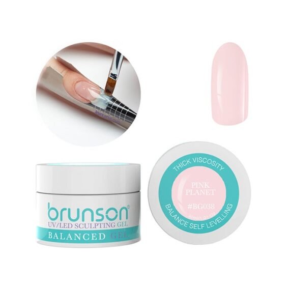 Sculpting Camouflage Uv Builder Gel Balanced Level Gel Uv Sculpting Nail Gel System Pink Planet Bg038 - 30Ml