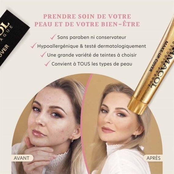 Full Coverage Foundation, Liquid Makeup Matte Foundation with SPF 30, Waterproof Foundation for Oily Skin, Acne, & Under Eye Bags, Long-Lasting Makeup Products, 30g, Shade 210