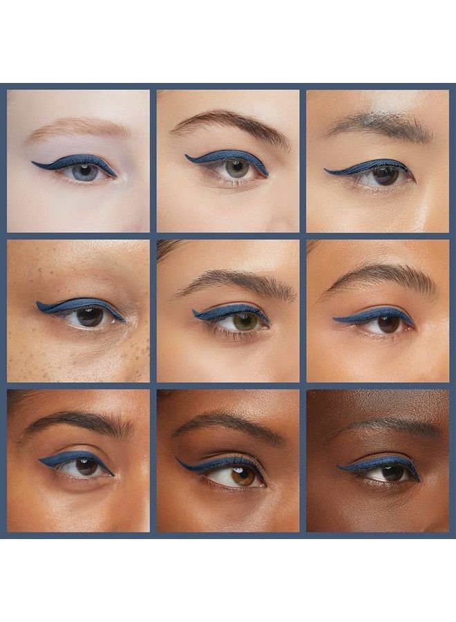 Stay All Day Waterproof Liquid Eye Liner, Midnight (Deep Blue)