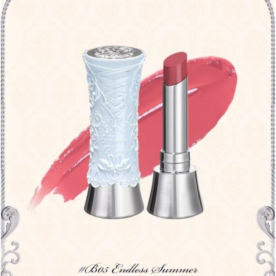 Swan Ballet Solid Lip Glaze Mirror Lipstick Processional Makeup Lip-gloss Moisturizing Korean Hydrating Lipstick (B05 Endless Summer)