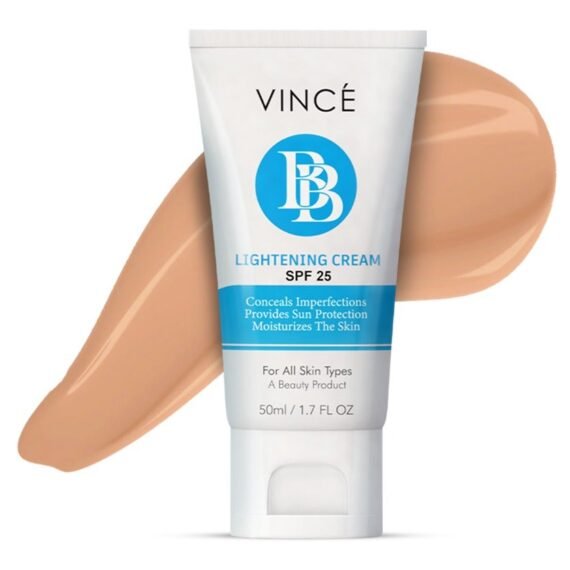 BB Cream – Rosy Pink (VBBC 03) – All-in-One BB & Fairness Cream – Hydrates, Primes & Conceals Imperfections for Brighter, Flawless Skin & Natural Coverage – With SPF 25, 50ml