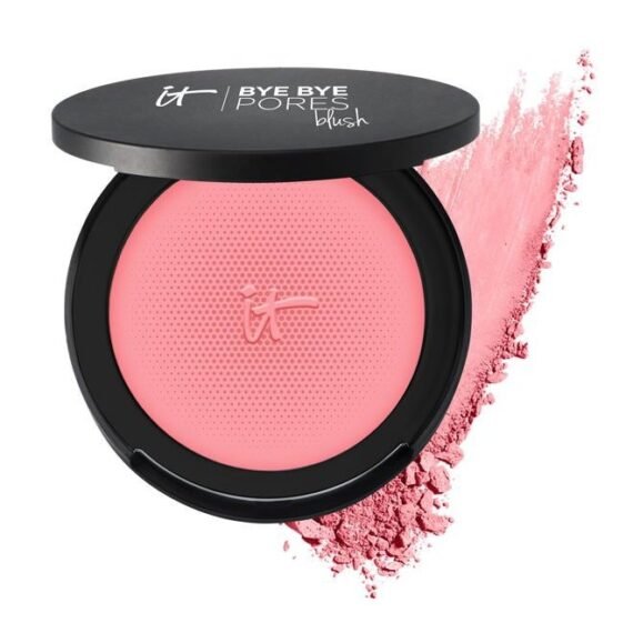 Bye Bye Pores Blush, Je Ne Sai Quoi - Sheer, Buildable Color - Diffuses the Look of Pores & Imperfections - With Silk, Hydrolyzed Collagen, Peptides & Antioxidants - 0.192 oz