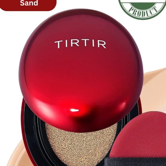 Tirtir Red Foundation - 23N Sand | Flawless Coverage with Skincare Benefits | Hydrating, Long-Lasting, Lightweight Formula for All Skin Types | Reduces Imperfections and Evens Skin Tone