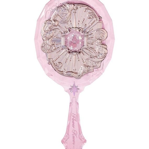 Moonlight Mermaid Handheld Exquisite Mirror, Pinky