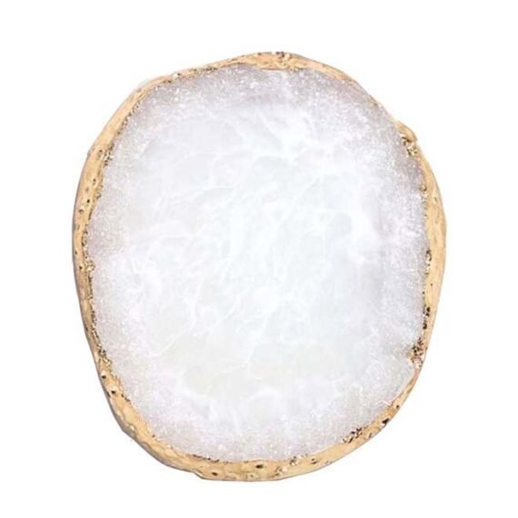 Crystal Resin Stone Transparent Colour Nail Art Glue Palette Per Piece BCDS - Purple