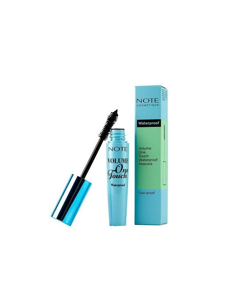 Note Volume One Touch Waterproof Black Mascara