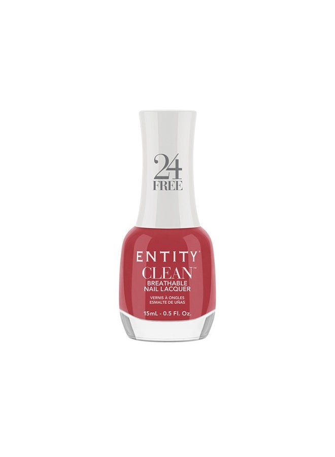 Clean Breathable Nail Lacquer - Mauve To The Top 15ml
