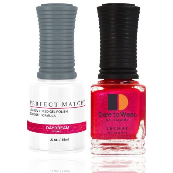 Perfect Match Gel Nail Polish 15ml Soak Off Long Lasting High Shine UV LED Gel Non Toxic Easy Application Wide Color Range for Manicure and Pedicure Daydream PMS108