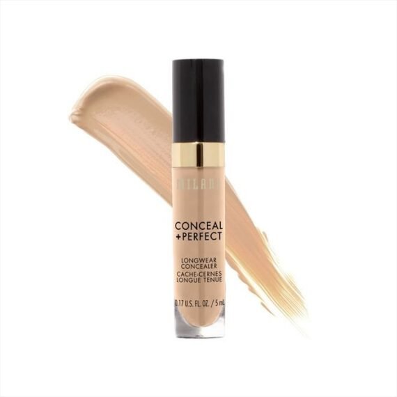 Conceal + Perfect Longwear Concealer - Medium Beige (0.17 Fl. Oz.) Vegan, Cruelty-Free Liquid Concealer - Cover Dark Circles, Blemishes & Skin Imperfections for Long-Lasting Wear