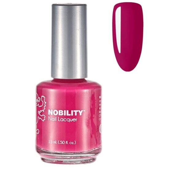 Nail Lacquer 15ml Glossy Super Shine Nail Polish 15ml Fast Dry Long Lasting Nail Enamel Nobility Nail Paint No Need UV LED Lamp No curing Nail Color NBNL95