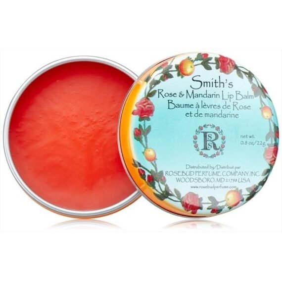 Smith's Lip Balm, Rose and Mandarin, 0.8 Ounce