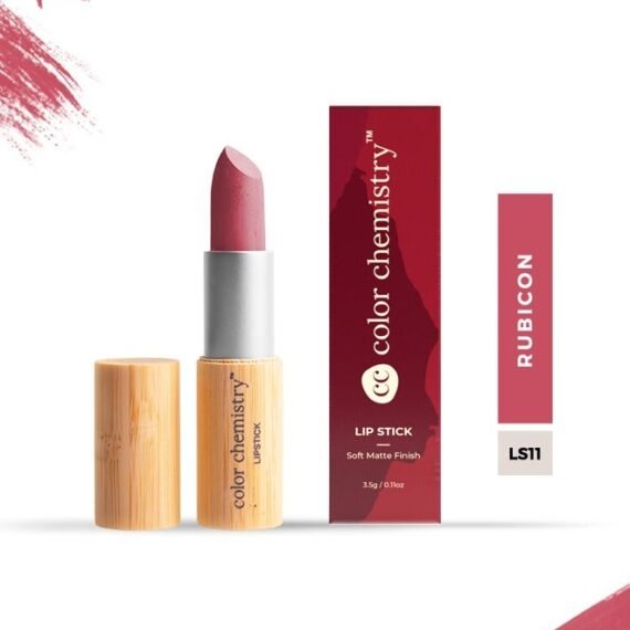 Color Chemistry Rubicon Lipstick - 3.5 g, Lip Stick With Soft Matte Finish, For Hydrating, Light Weight And Long Lasting