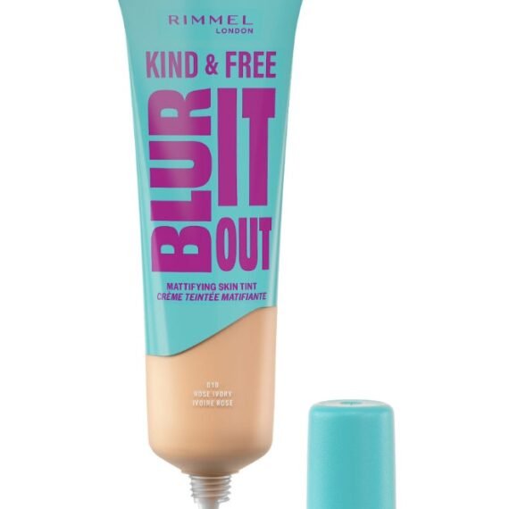 Kind And Free Blur It Out Mattifying Skin Tint - 010 - Rose Ivory, 30Ml