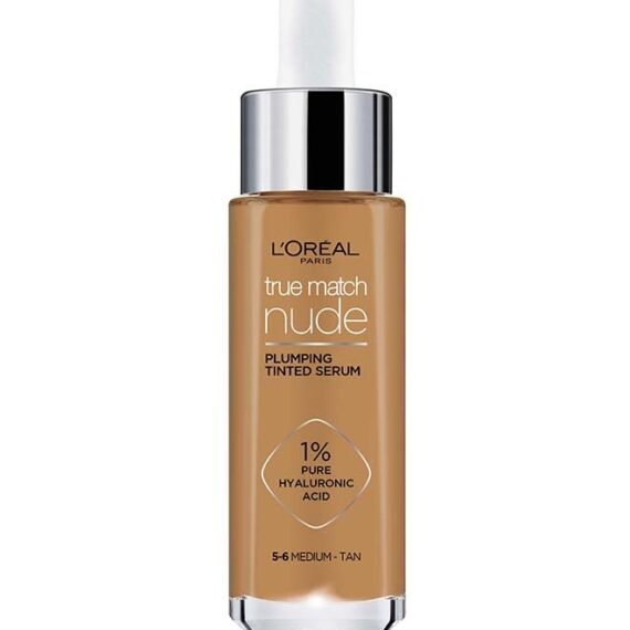 True Match Nude, Plumping tinted Serum, Shade 5-6
