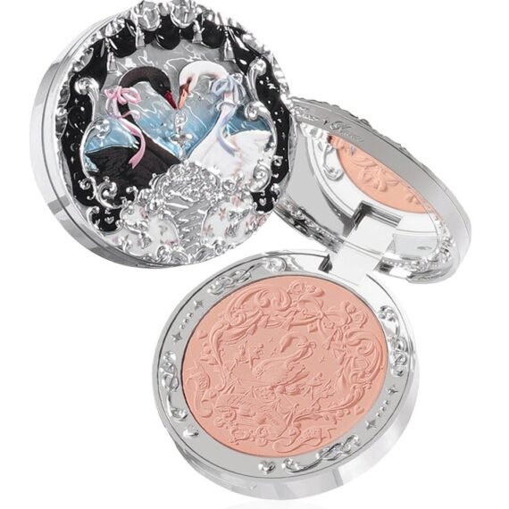 Swan Ballet Embossed Blush Flocked Mist Embossed Cheek Inflated Color Matte Classic Makeup - 5g (04 Pleuche)