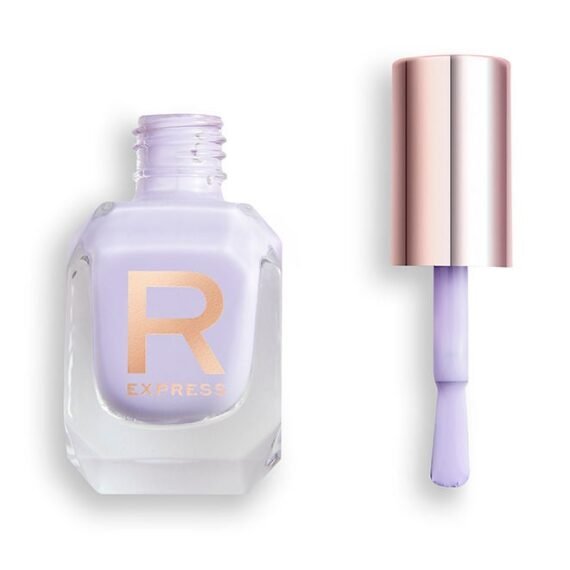 Makeup Revolution Express Nail Varnish Lilac Powder