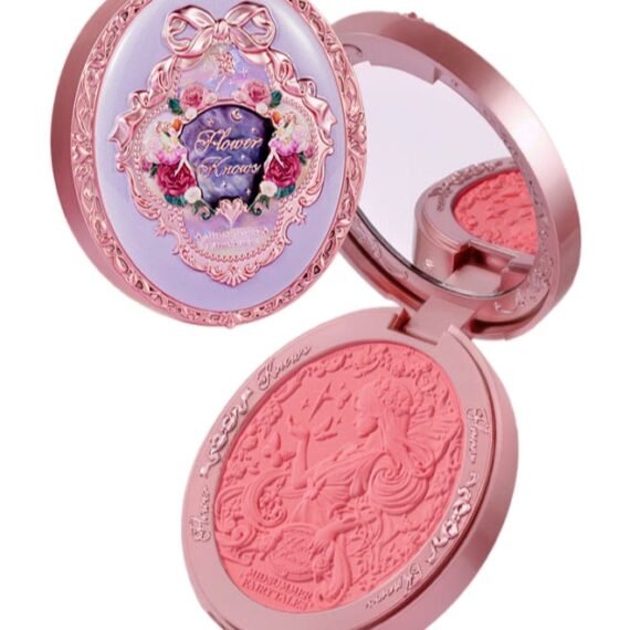 Midsummer Fairytales Velvet Embossed Blush Long-Lasting Lightweight & Buildable Powder Blush-03 Ballet Fairy