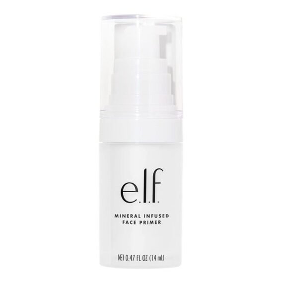 Mineral Infused Face Primer, Primer For A Smooth Foundation Base, Fills In Fine Lines & Refines Complexion, Vegan & Cruelty-free, Small