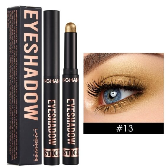 Waterproof Long-Lasting Eyeshadow Stick with Shimmer and Matte Finish(#13)