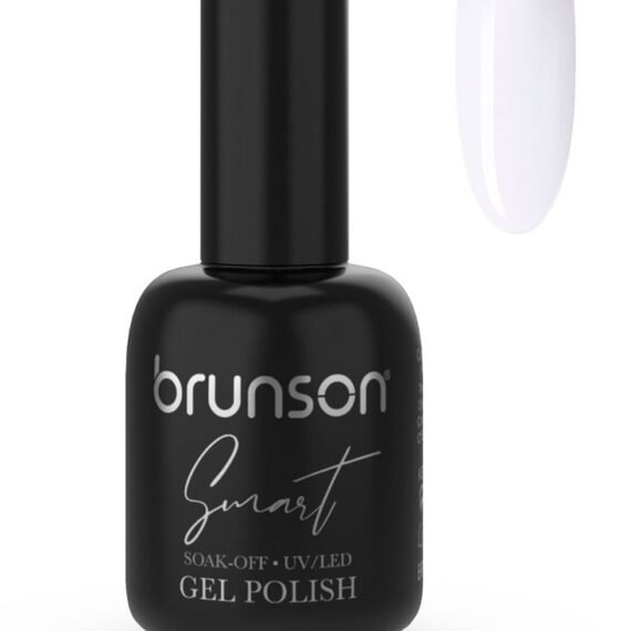 Gel Nail Polish, 15ml Smart Gel Nails Glossy Shine Finish Long Lasting Soak off UV/LED Gel Polish for Nail Art French Manicure Pedicure Salon Quality Chip Resistant Gel Nail Extensions UV Gel BSN143