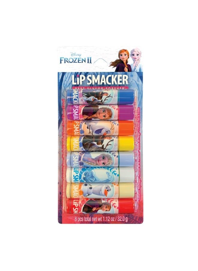 Disney Frozen 2 Flavored Lip Balm Party Pack 8 Count, Clear, For Kids
