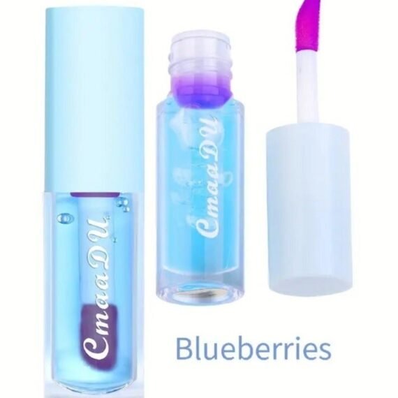 Valentine's Day Gift - Color Changing Lip Glaze with Natural Moisturizing and Hydrating Properties - Long Lasting, Daily Lip Care with Fruit Flavor and Natural Pink Color (05)
