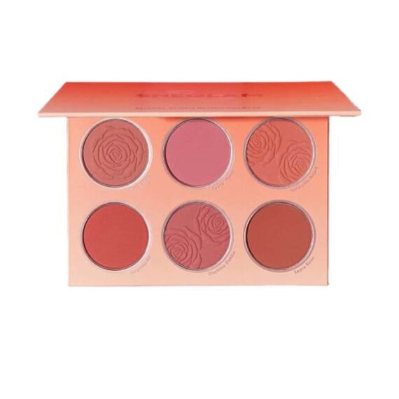 Floral Flush Blush Palette 6Color 18G Multicolor