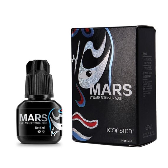 Iconsign black mars eyelash extension glue 3 second dry time 45 days long lasting