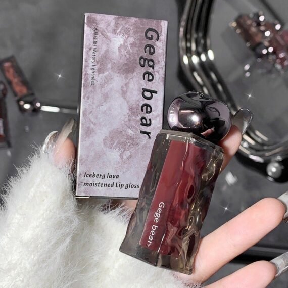 Ice Mountain Lava Lip Glaze - Smooth, Long-Lasting Shine for All Skin Tones