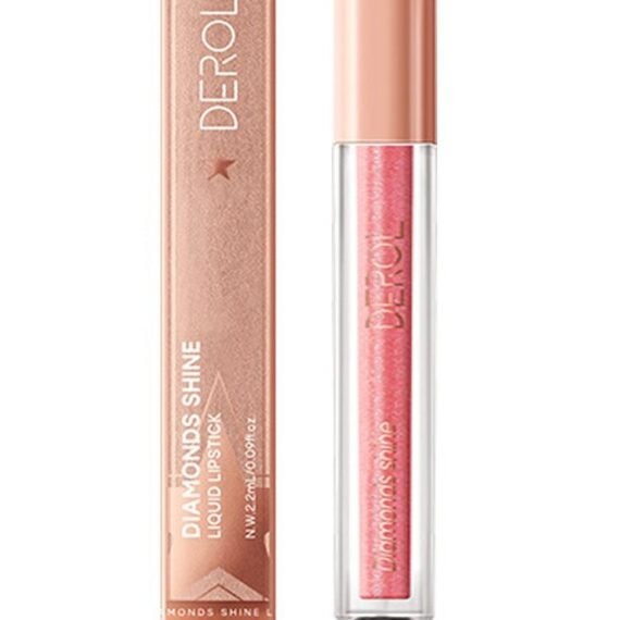 Liquid Lipsticks Diamond High Shine Makeup For Women Velvet Long Lasting Waterproof Highly Pigmented Colour Quick-Drying, Smudge-Proof, Nourishes, Conditions,Ultra Soft Moisturizer