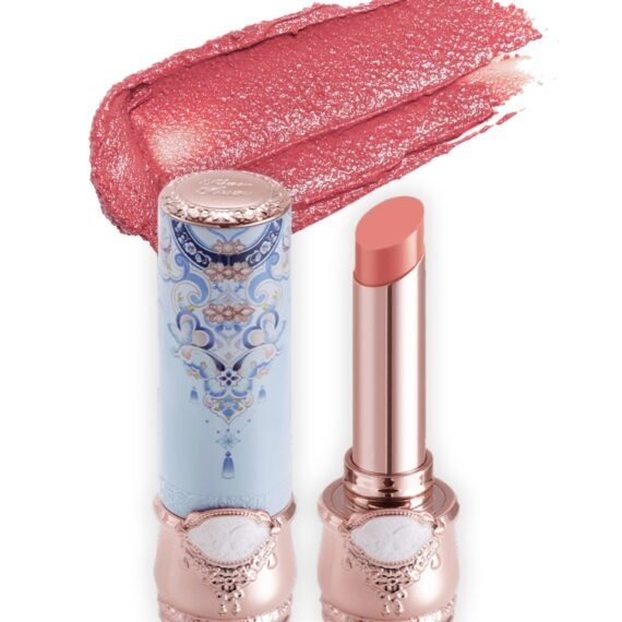 Butterfly Cloud Collar Collection Glossy Lipstick Non-sticky Highly Pigmented Long-lasting Hydration Shiny Lipgloss - C01 Birchleaf Pear