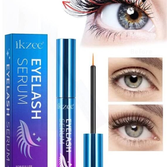 Eyelash Serum Rapid Eyelash Growth Serum Lash Serum for Eyelash Growth Lash Growth Serum for Stronger Healthier Fuller Longer Lashes and Brows Lash and Brow Growth Serum