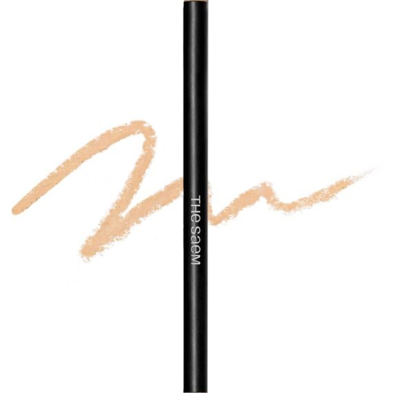 THESAEM Cover Perfection Ideal Concealer Pencil 0.04oz - 1.5 Natural Beige for Neutral Medium Skin Tones 21-23 - Slim Multi-Use Pencil for Blemishes, Dark Circles - Korean Makeup Concealer Stick