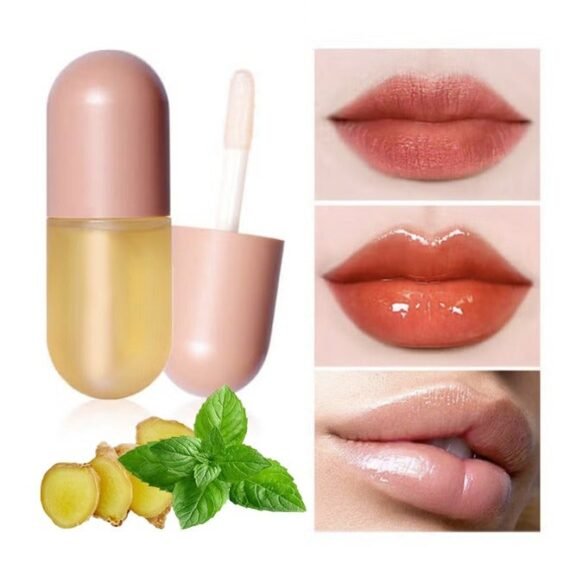 Lip Maximizer, Hydrating Lip Care Volume Balm Extreme Buxom Plant Lip Essence Oil Treatment Serum Volumizing For Dry Cracked Lips Hydrating Lip Care Plumping Gloss,Lips Filler,Lip Mask